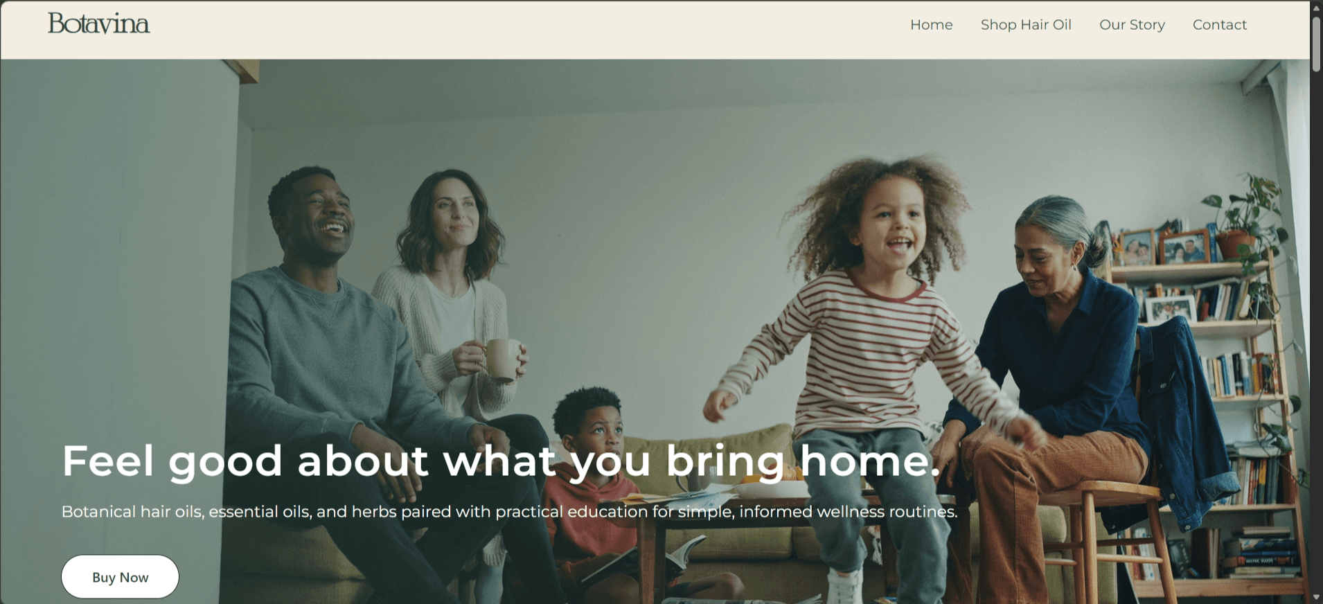 Cover image for Botavina Herbs: a premium brand's first storefront, built around what it couldn't say